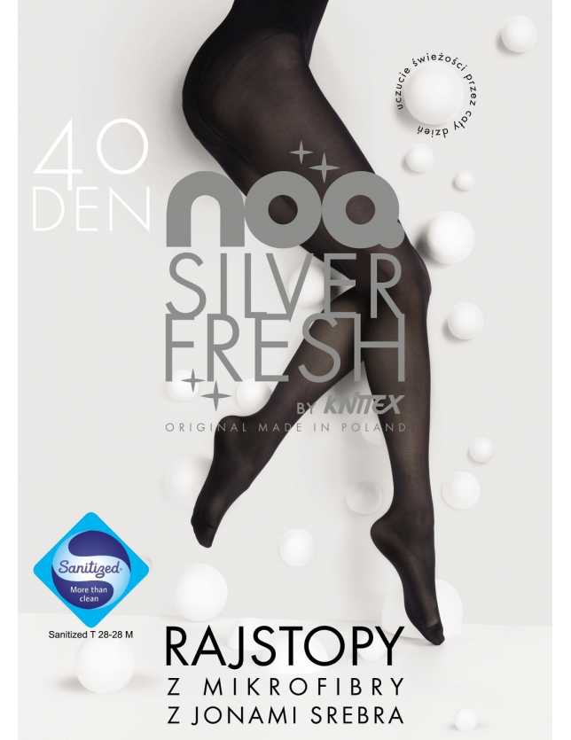 Ezüstszálas harisnya Silver Fresh - 1