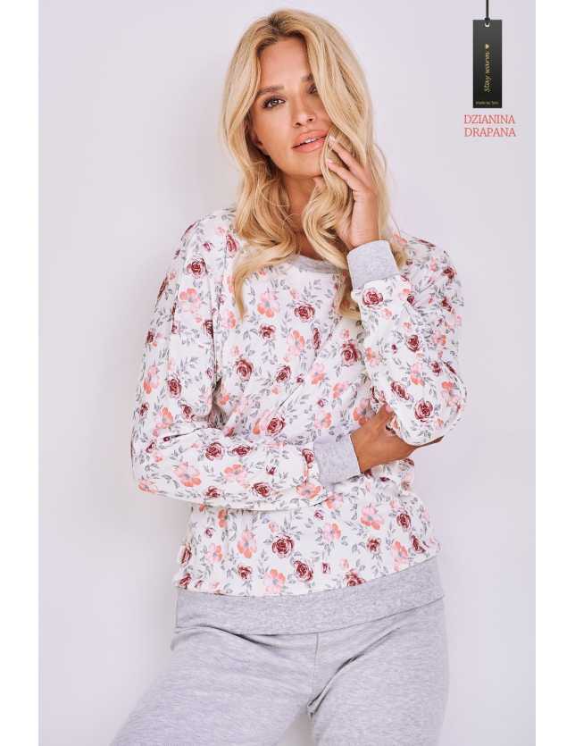 Romantikus női pizsama 2849 dł/r Lilia S-XL Z'23 - 1