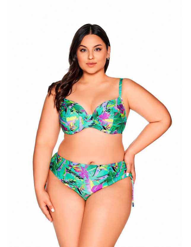 Vékony szivacsos bikini felső Ava SK 210 Vibrant Green Maxi - 1