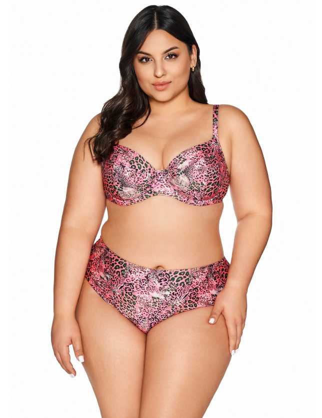 Vékony szivacsos bikini felső Ava SK 216 Pink Maxi - 1